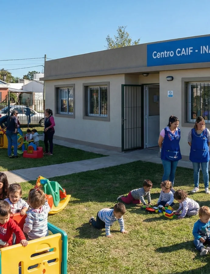 Centros CAIF la red clave que sostiene la primera infancia en Uruguay