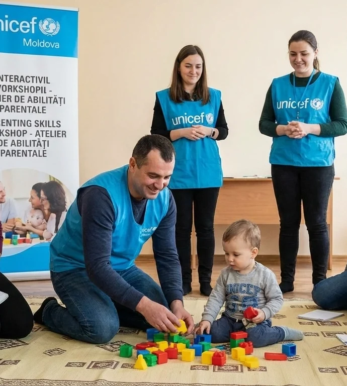 Fortalecimiento de habilidades parentales en Moldova