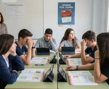 INFORME PISA PEOR COMPRENSION LECTORA ESPAÑA ACTUALIDAD