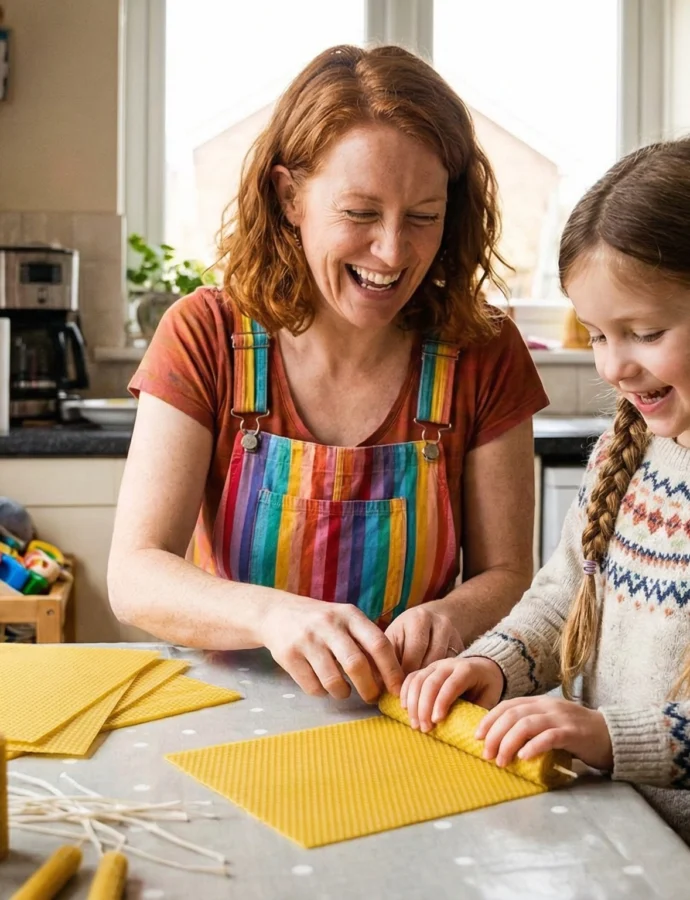 Cómo hacer velas sin fuego ni peligro: La manualidad para niños más segura y natural