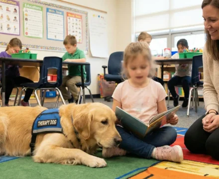 animales terapia escuela auge actualidad