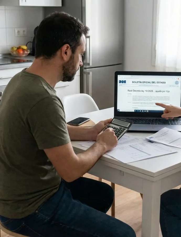 Ayuda por hijo menor en 2026: qué recibirán las familias en España y cómo se diferencia de la prestación universal que se había anunciado