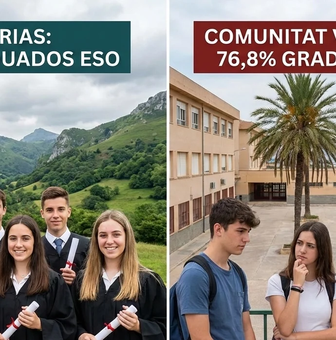 Brecha educativa: 8 de cada 10 adolescentes terminan la ESO, pero no por igual en cada comunidad