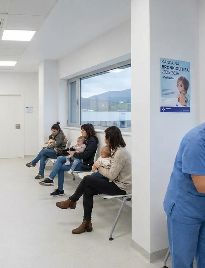 Campañas de inmunización contra bronquiolitis reforzadas ante temporada de alto riesgo