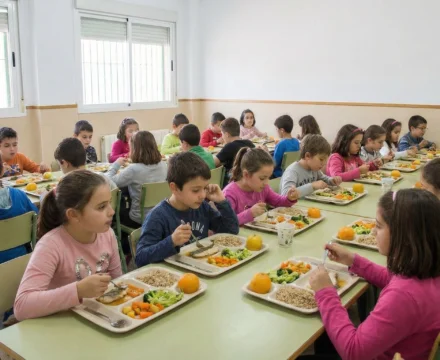 comedor escolar diario saludable españa actualidad