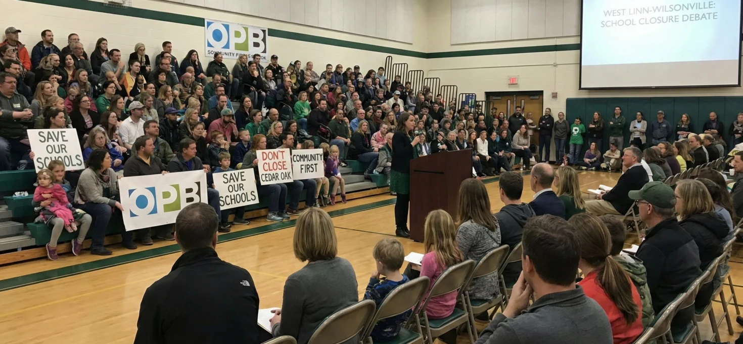 En Oregón, familias y docentes debaten el cierre de escuelas primarias