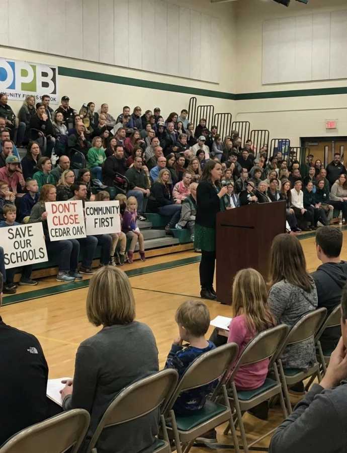 En Oregón, familias y docentes debaten el cierre de escuelas primarias