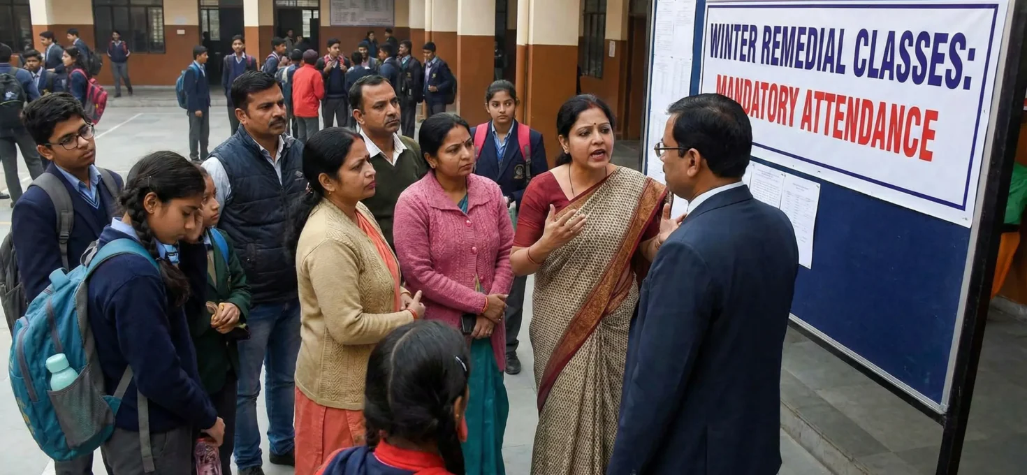 Debate sobre clases de recuperación durante vacaciones en India