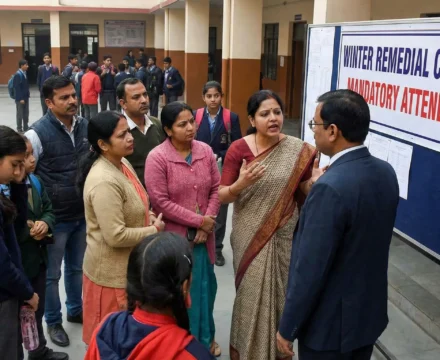 debate clases recuperacion vacaciones india actualidad