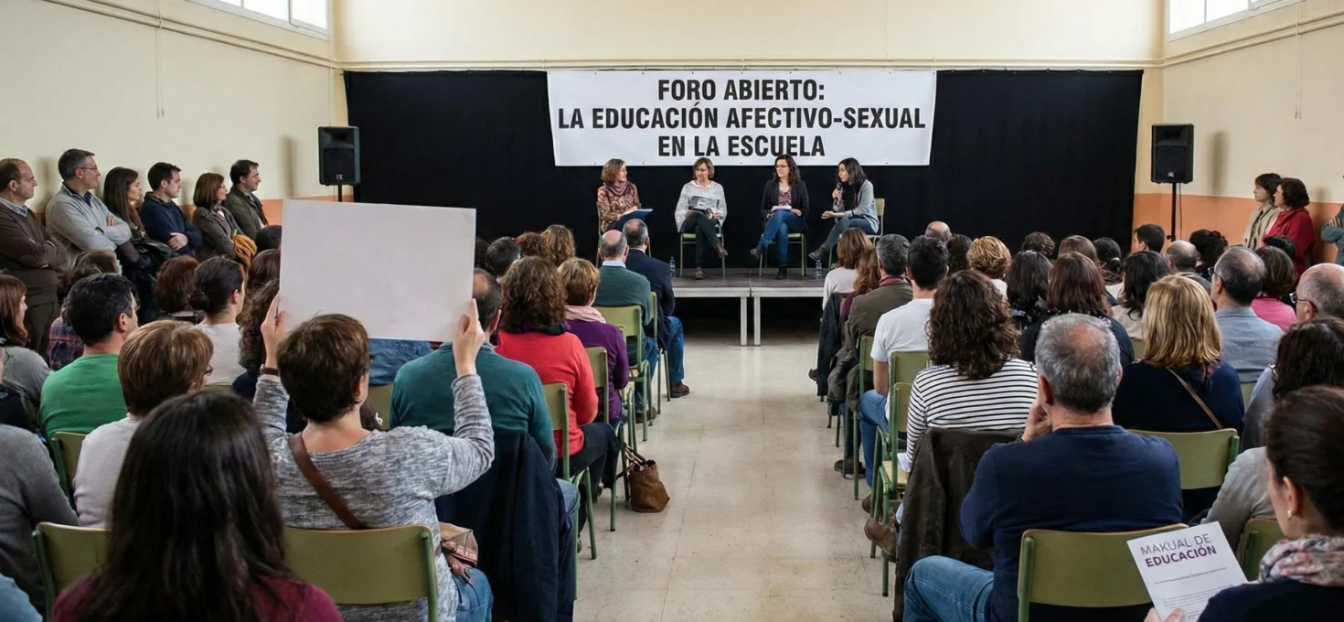 Debate educativo sobre educación sexual en las aulas en España