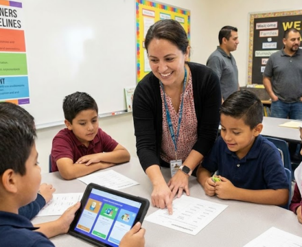 directrices apoyo educativo aprender ingles actualidad