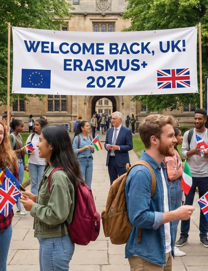 Reino Unido anuncia su regreso al programa Erasmus+ y abre oportunidades de intercambio educativo