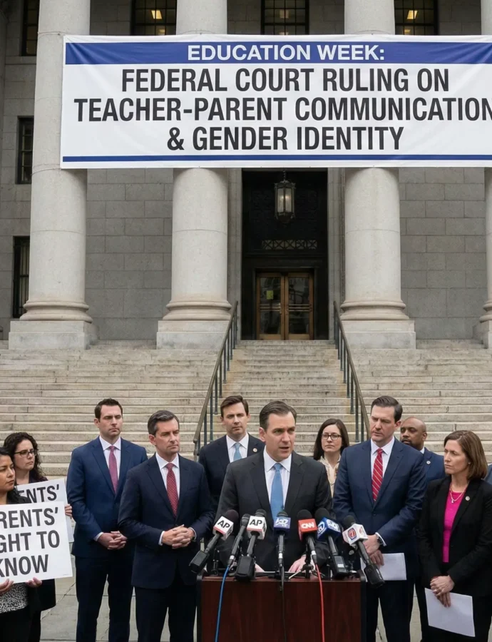 Las escuelas no pueden impedir que el profesorado informe a las familias sobre la identidad de género de sus hijos, según un fallo judicial en EE. UU.