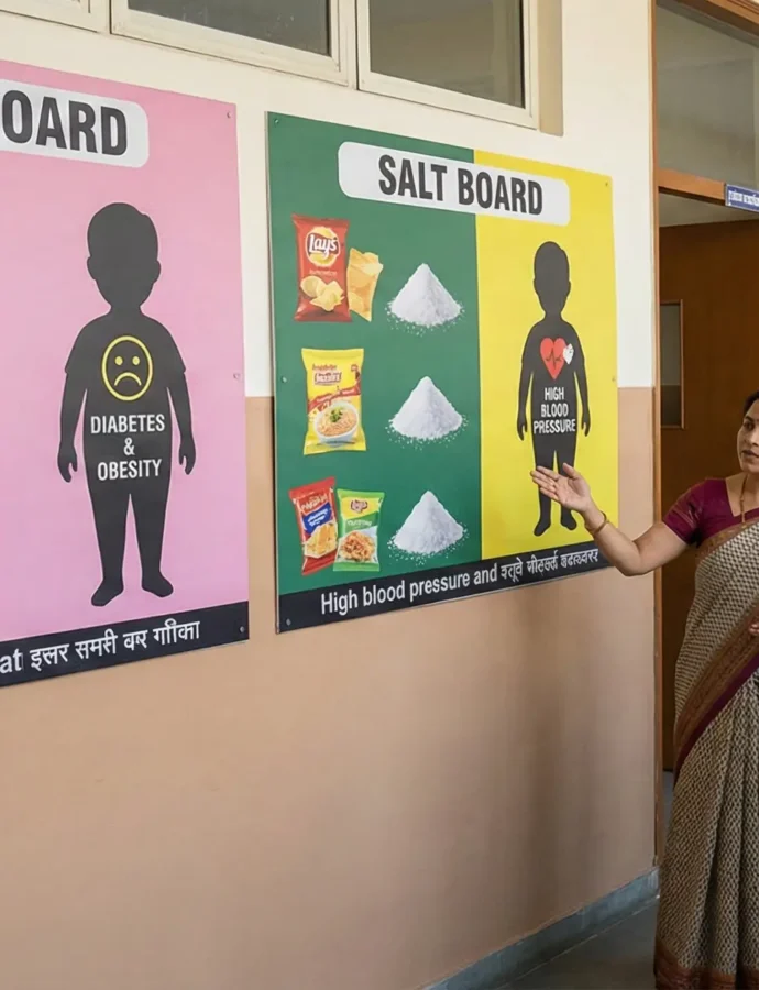 Escuelas piden paneles sobre azúcar y sal para frenar problemas de salud infantil