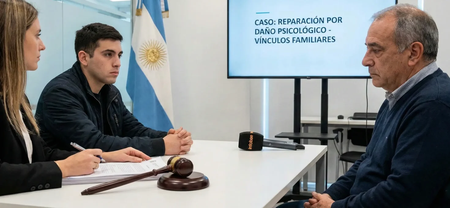 Un joven demanda a su padre biológico y recibe una sentencia que busca reparar años de daño psicológico