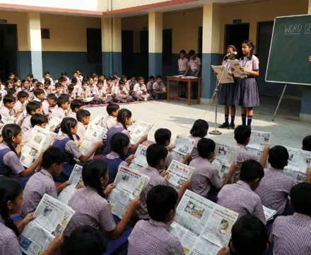 lectura diaria periodicos escuela obligatoia india actualidad