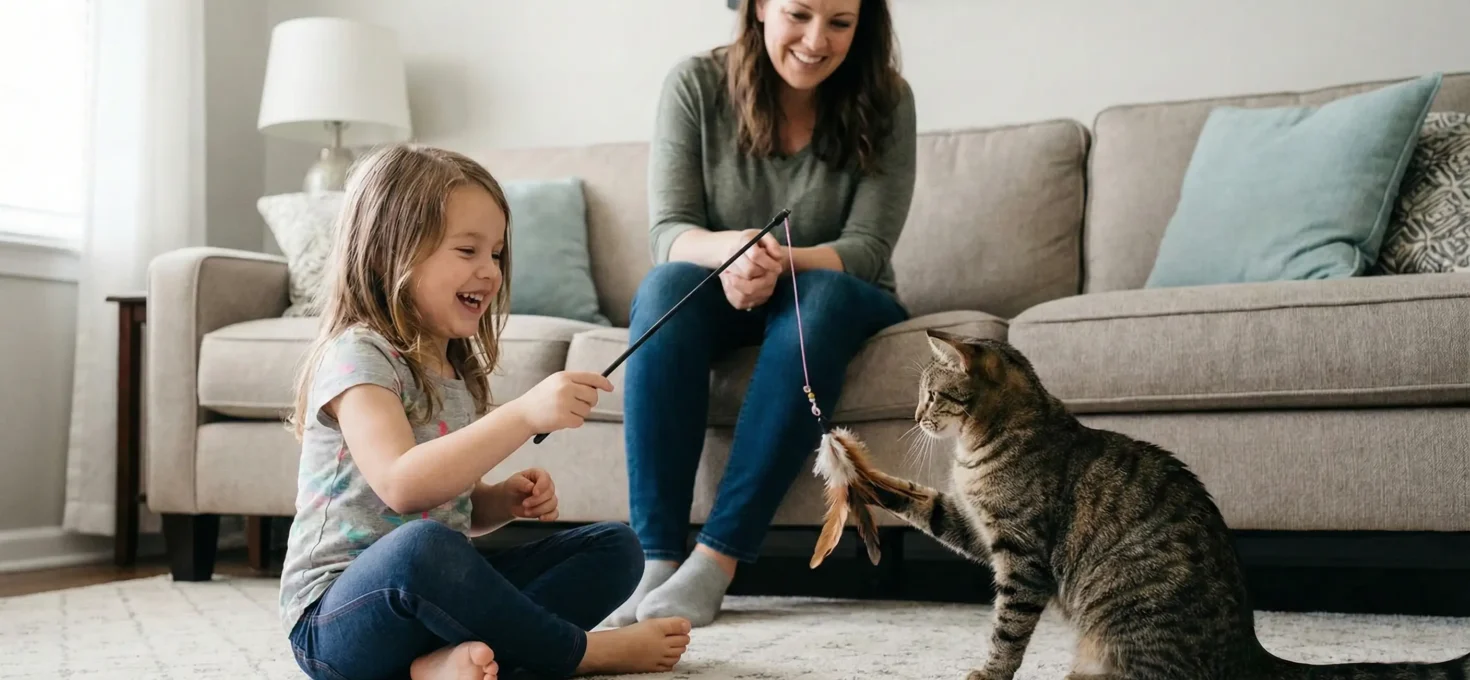 Gatos y niños en casa: lo que veterinarios quieren que sepas para convivir sin riesgos
