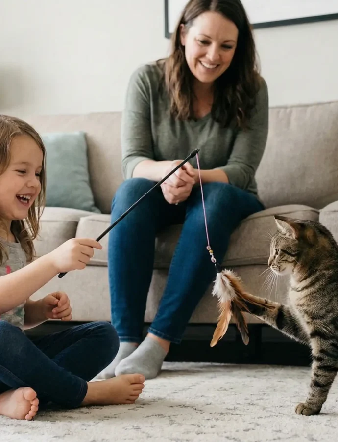 Gatos y niños en casa: lo que veterinarios quieren que sepas para convivir sin riesgos