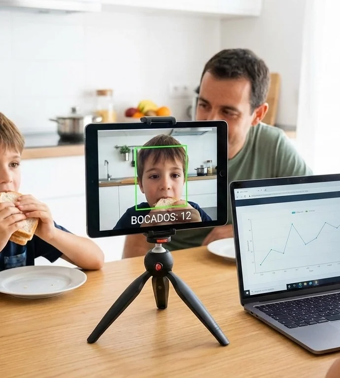 Innovación contra la obesidad infantil: una IA capaz de contar bocados para analizar la alimentación