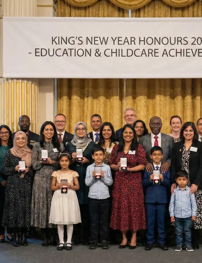 El Rey anuncia premios 2026 a la educación y cuidado infantil en Reino Unido