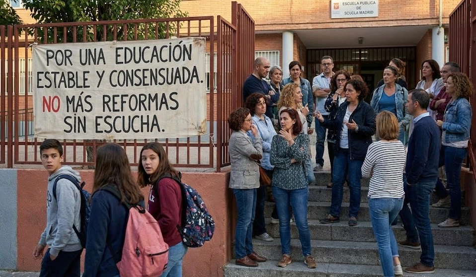 La reforma educativa vuelve al centro del debate y preocupa a familias y docentes