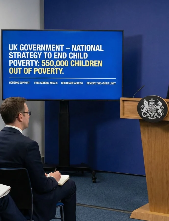 Reino Unido impulsa una estrategia nacional contra la pobreza infantil