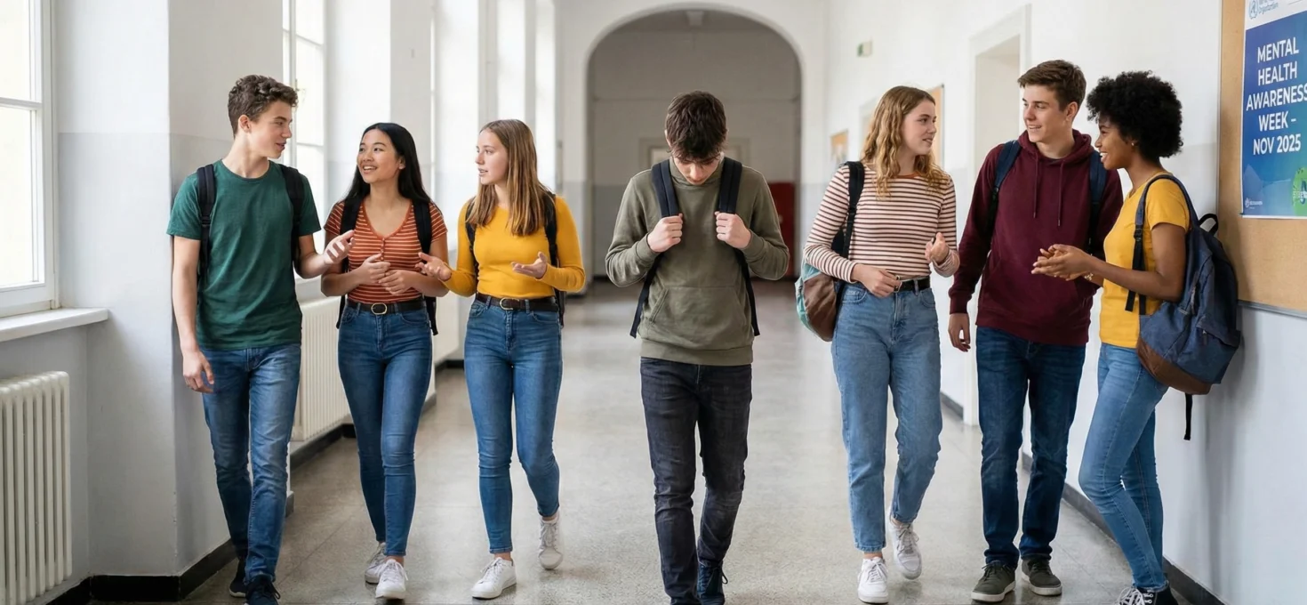 Salud mental infantil en Europa: 1 de cada 7 menores vive con un trastorno