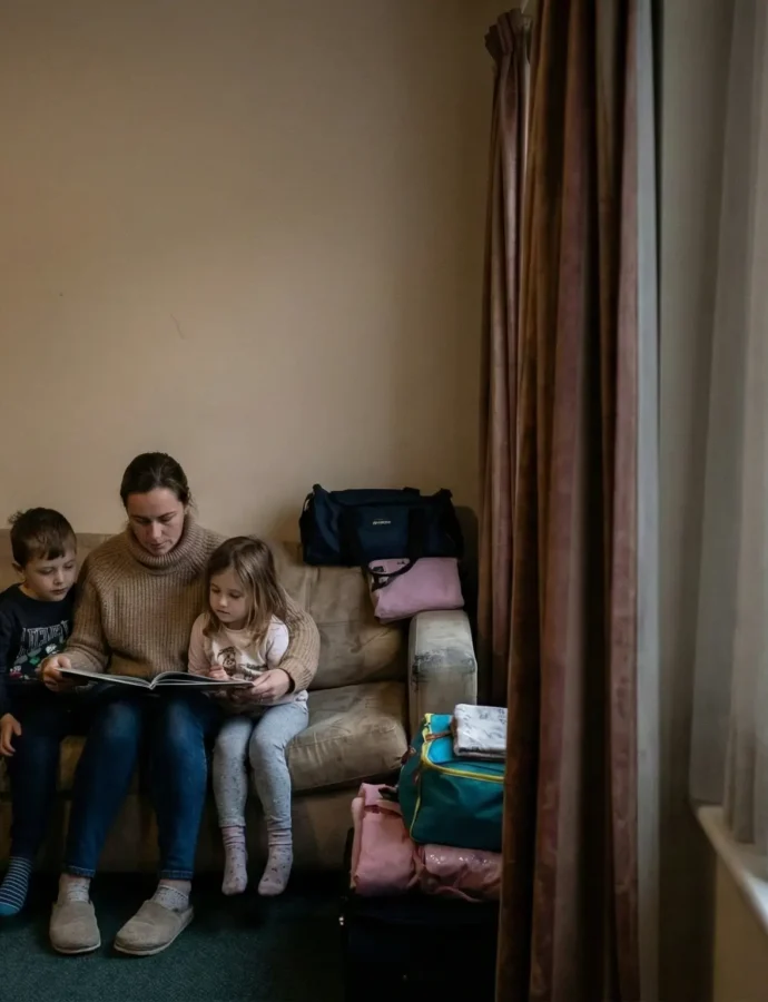 Más de 5300 niños pasaron la Navidad en alojamientos de emergencia en Irlanda