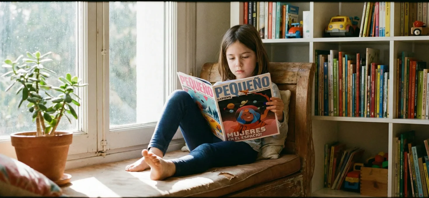 Nace Pequeño Sapiens, una nueva revista de historia y ciencia para niños y niñas