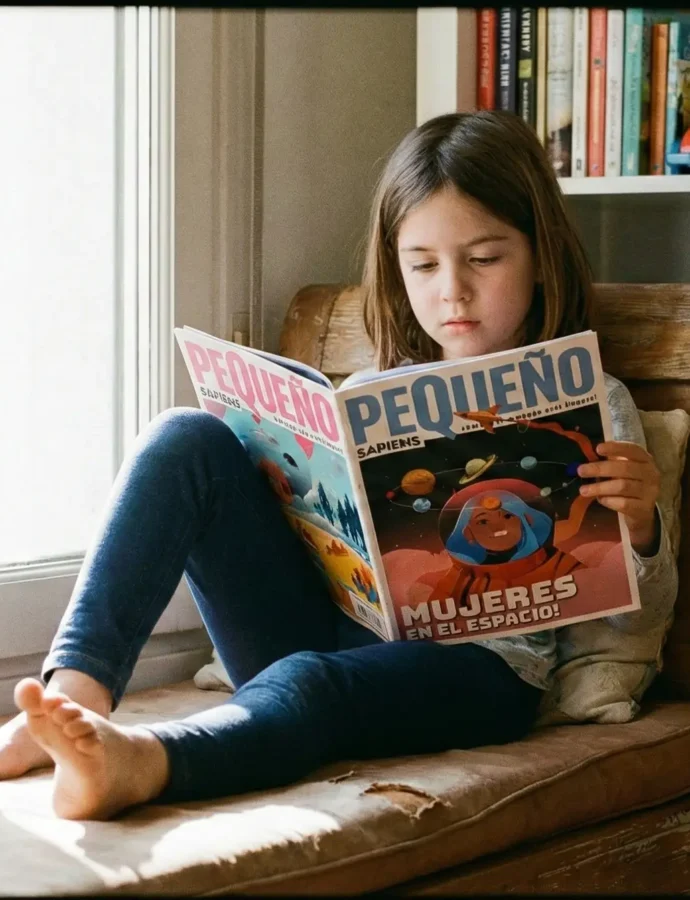 Nace Pequeño Sapiens, una nueva revista de historia y ciencia para niños y niñas