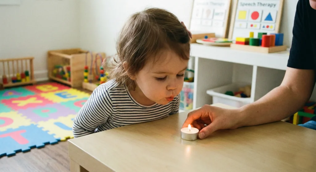 El soplo sirve para hacer mover la llama y también para apagarla