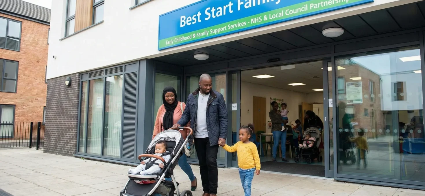 Best Start Family Hubs: Reino Unido reforzará centros de apoyo integral a familias y desarrollo infantil