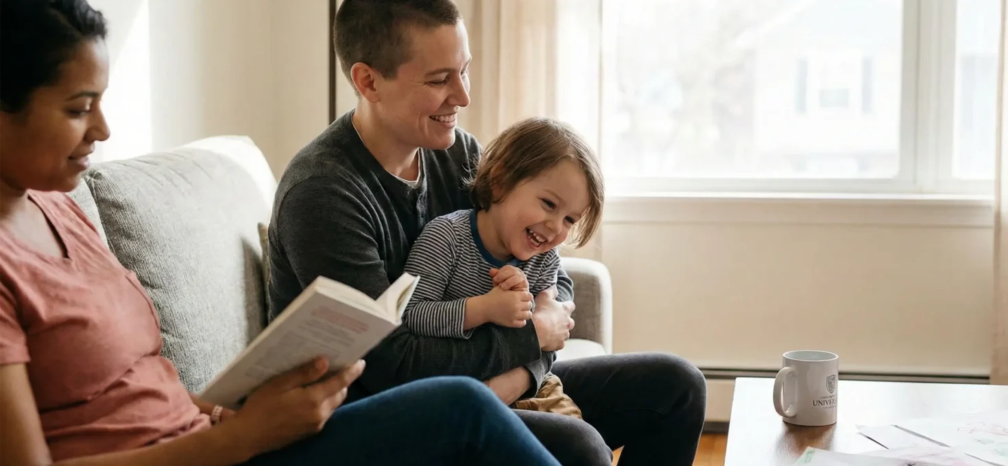Crianza y desarrollo infantil independiente de la identidad de género de los padres