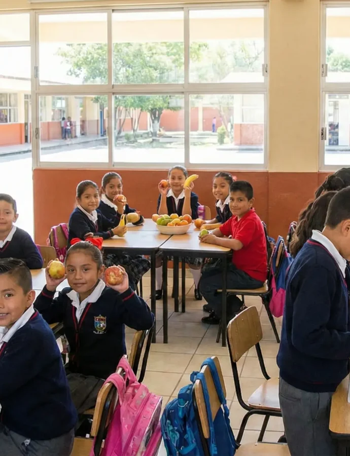 Más de medio millón de escolares participan en un programa para mejorar la alimentación infantil en las aulas