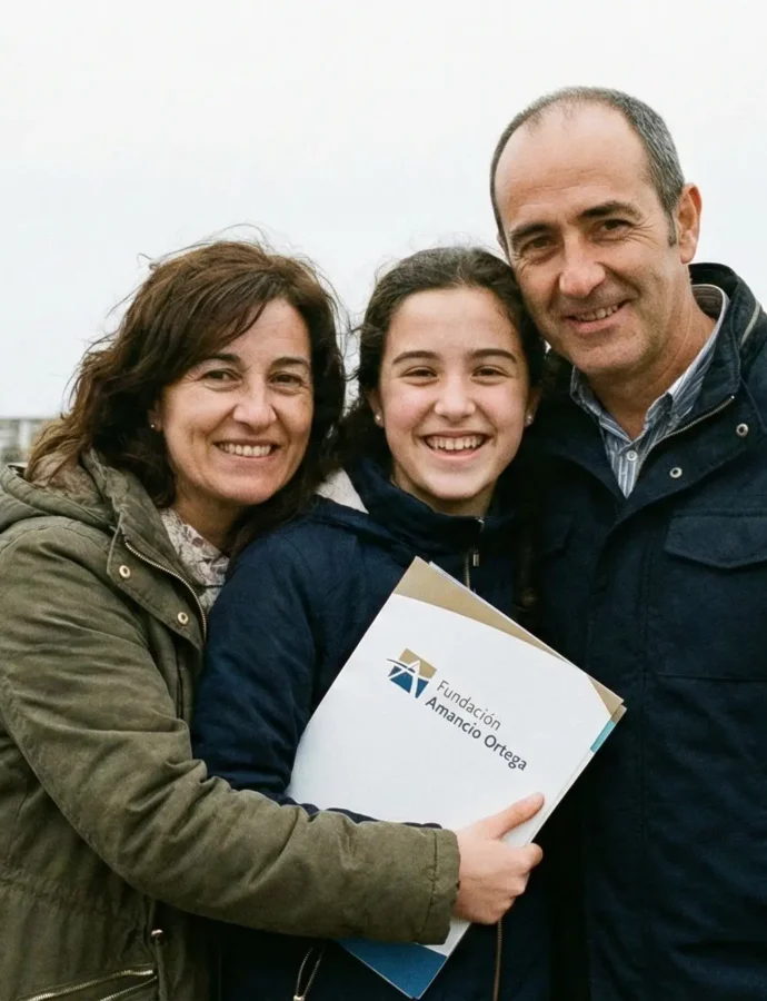 Una estudiante gallega viajará a Estados Unidos para cursar Bachillerato con la Fundación Amancio Ortega