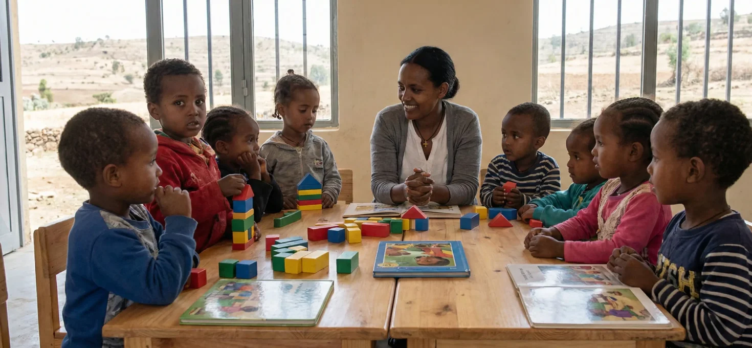 Etiopía refuerza su inversión en educación infantil como apuesta por el futuro