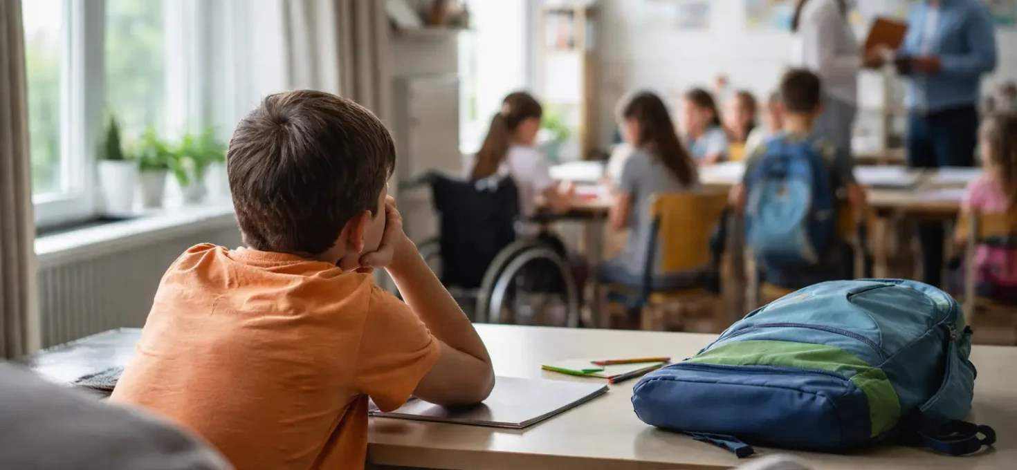 La falta de recursos inclusivos deja a un niño sin clase en la Comunitat Valenciana