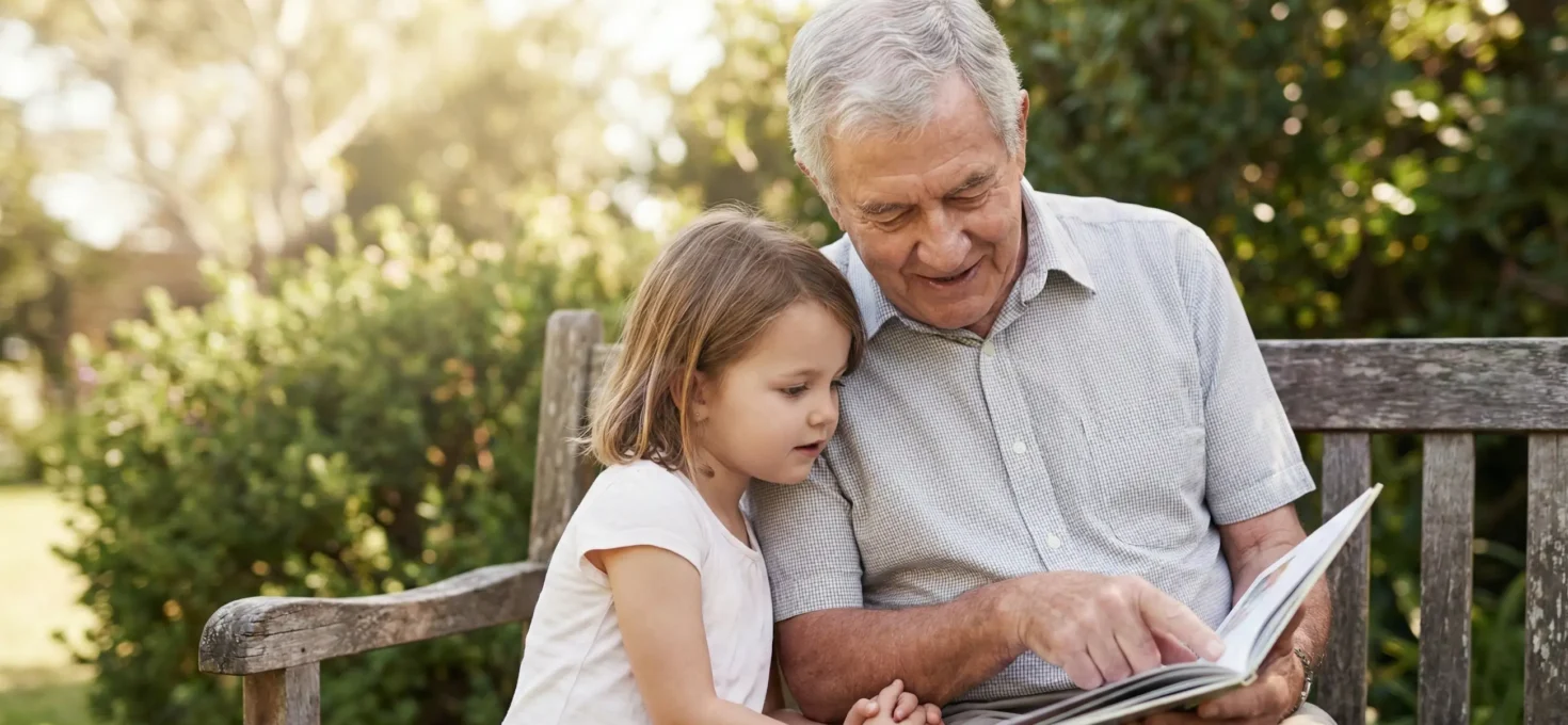 Cómo fortalece el vínculo familiar el acercamiento de los niños a sus abuelos