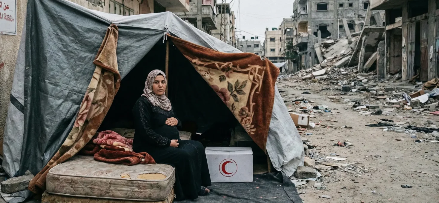 Gestar y dar a luz en Gaza es considerado “alto riesgo” por una organización médica