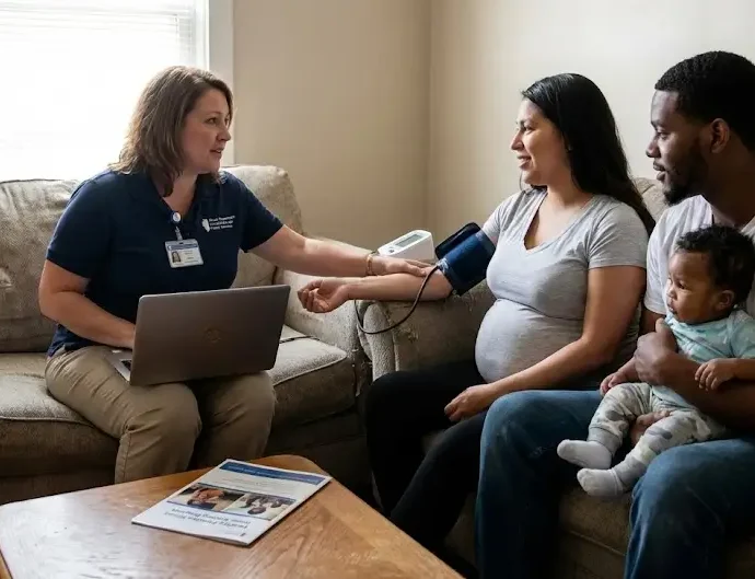 Illinois amplía la cobertura de servicios domiciliarios para embarazadas y padres con Medicaid