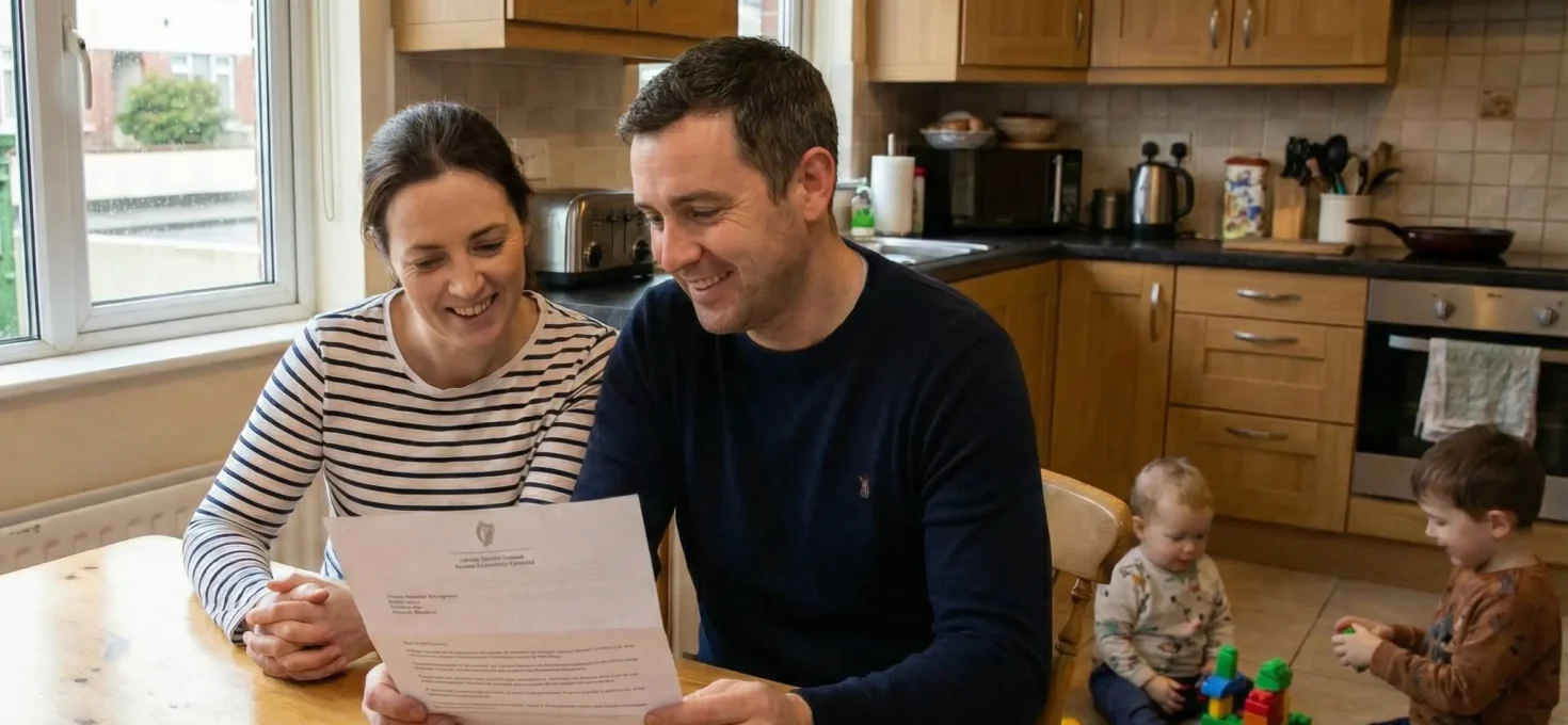 Irlanda aumenta prestaciones y apoyos económicos para familias en 2026