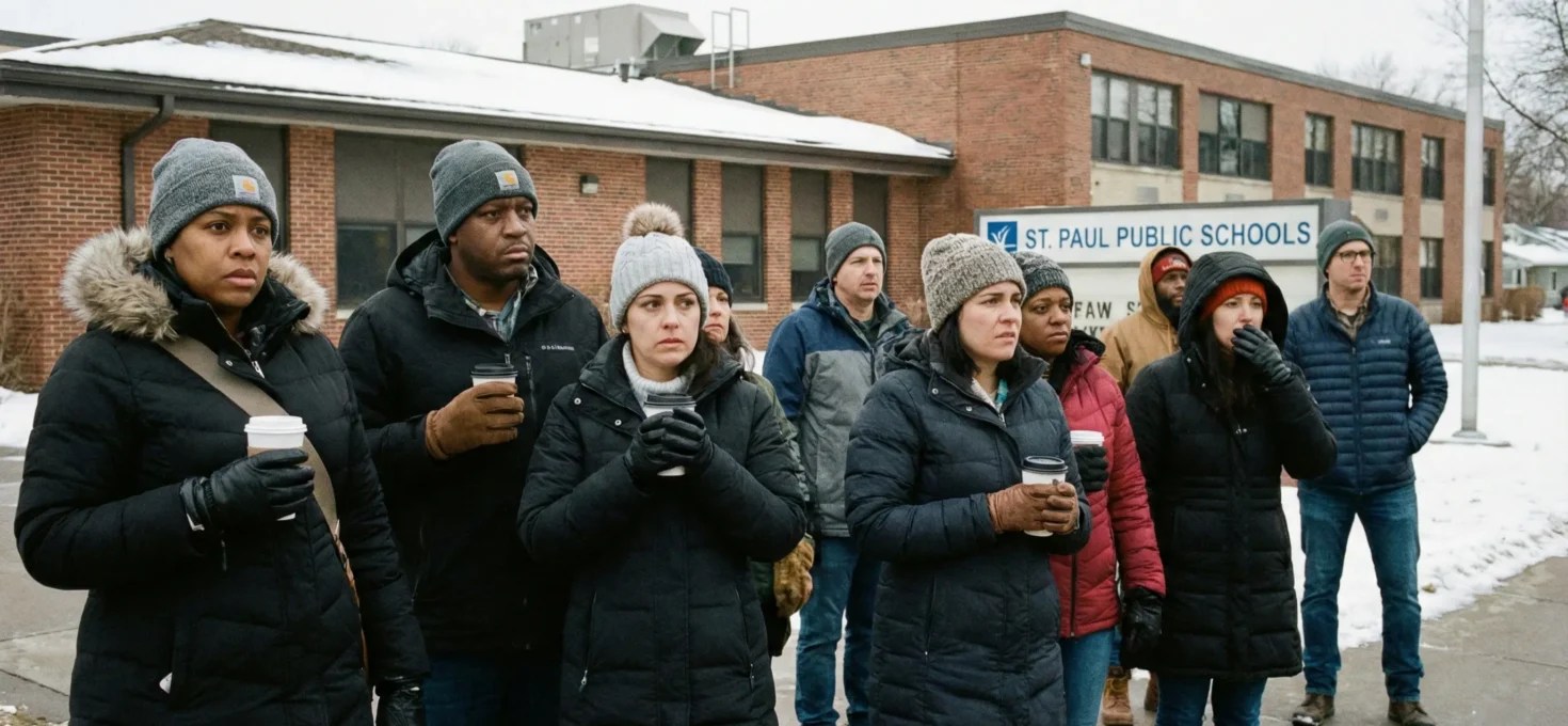 Padres de Minnesota vigilan escuelas ante rumores de presencia de agentes de inmigración