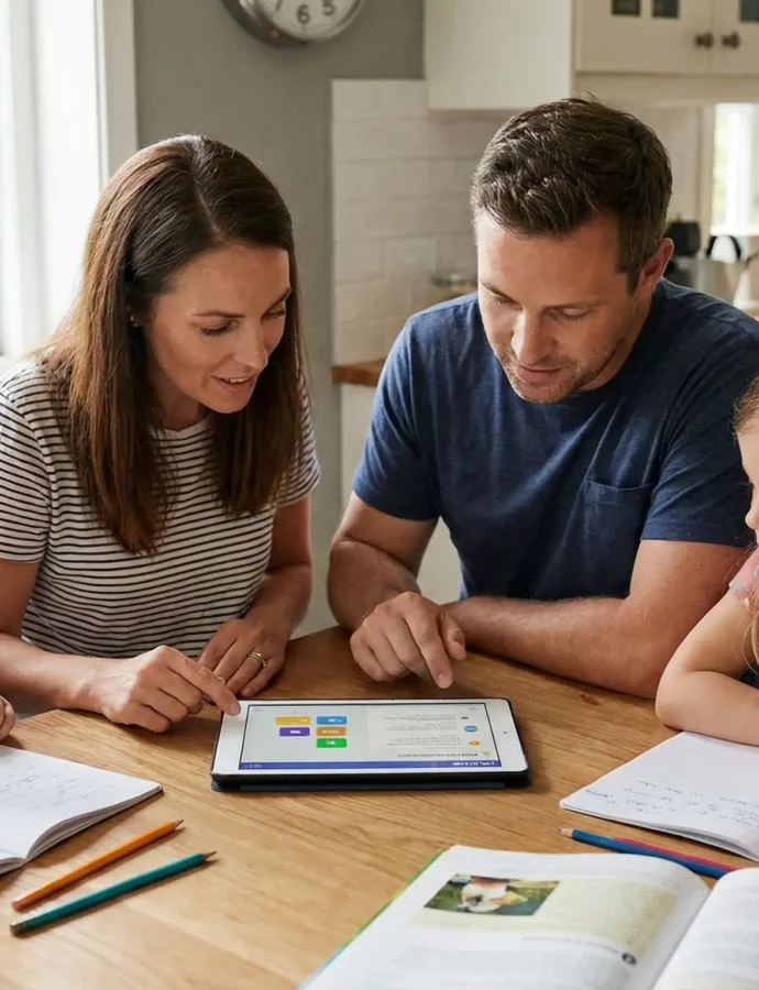 La participación de los padres en el aprendizaje diario: cuando la IA actúa como mediadora familiar