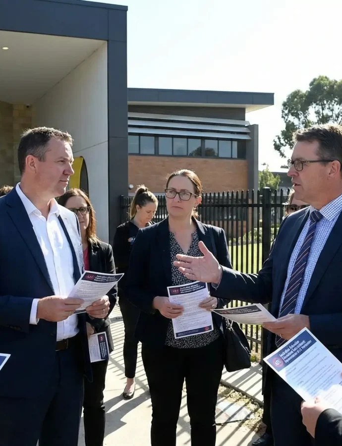 Profesores en Victoria amenazan con huelga por condiciones laborales