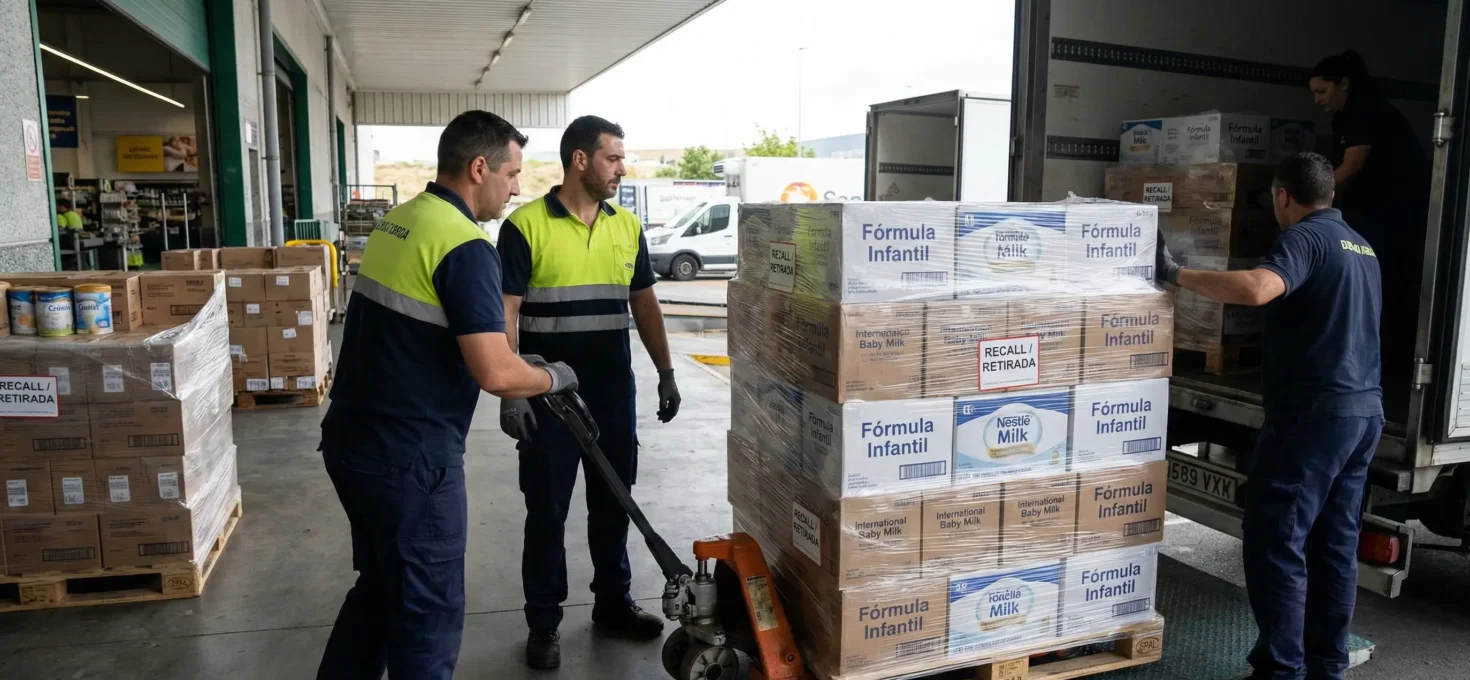 La retirada de lotes de alimentos infantiles por la toxina cereulida se extiende en la Unión Europea