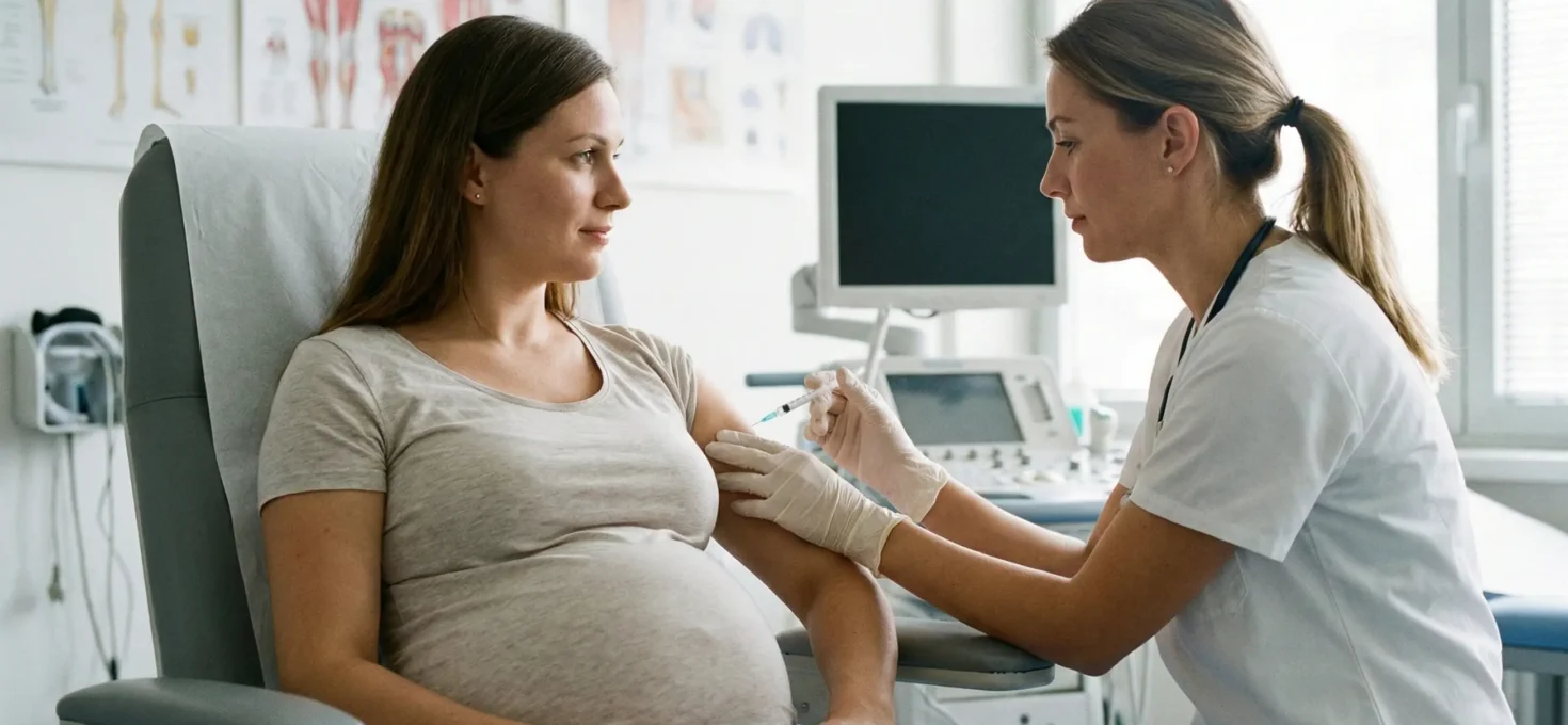 Expertos recomiendan vacunas respiratorias durante el embarazo para proteger al bebé