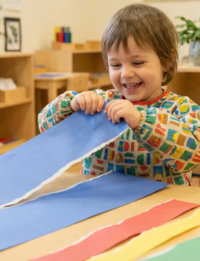 10 actividades de rasgado de papel para infantil (ordenadas por dificultad)