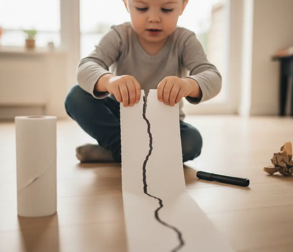 carreteras de papel rasgado, coordinacion y atencion Carreteras de papel mejora la atención sostenida y la coordinación ojo-mano