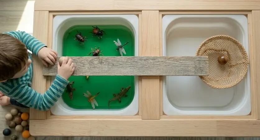 El desafío del puente pone a prueba la propiocepción y la paciencia mediante el control del movimiento en superficies estrechas