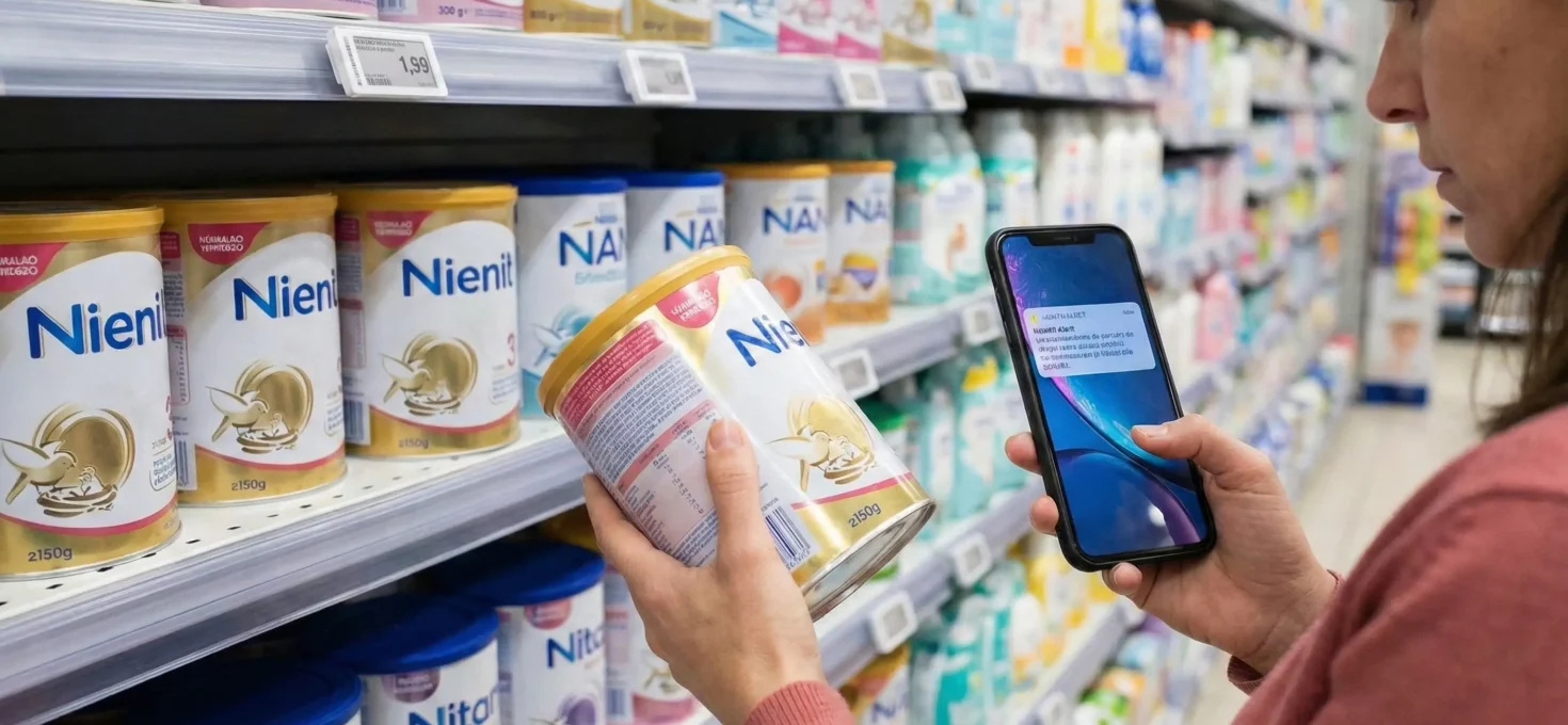 Alerta por leches infantiles con toxina se amplía en España tras aviso que ya afecta a 18 países europeos